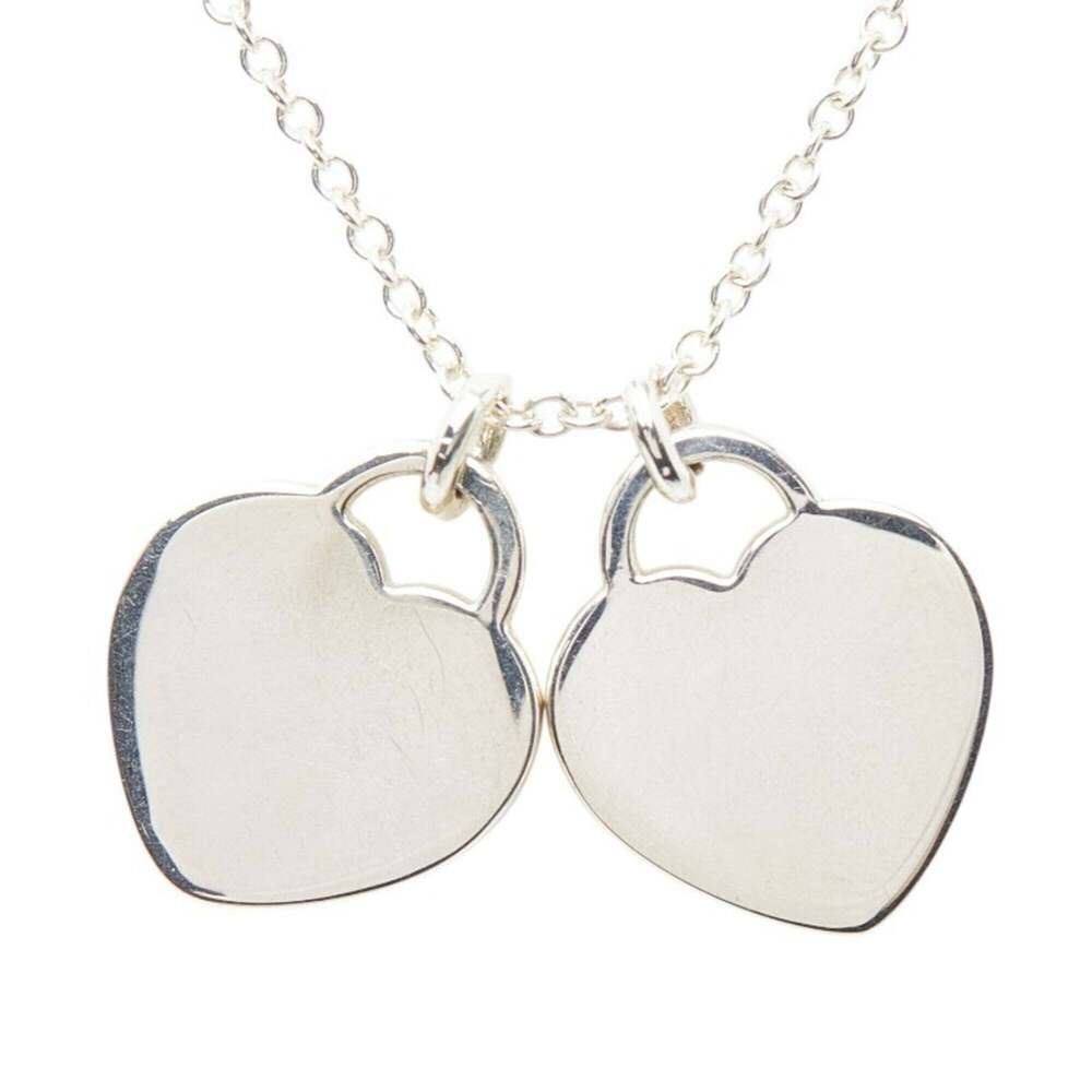 TIFFANY Silver Heart Necklace - Picture 4 of 8
